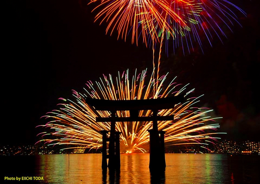 宮島水中花火大会２０１４